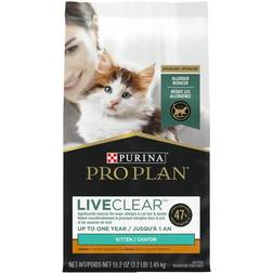 PURINA PRO PLAN LiveClear Kitten Chicken & Rice Allergen Reducing 1.451kg