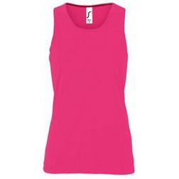 Sol's Women's Sporty Performance Sleeveless Tank Top - Neon Pink