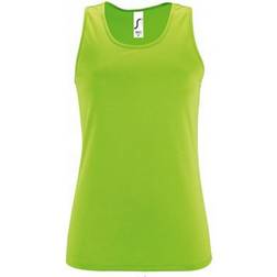 Sol's Women's Sporty Performance Sleeveless Tank Top - Neon Green