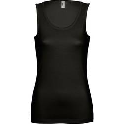 Sol's Women's Jane Sleeveless Tank Top - Deep Black