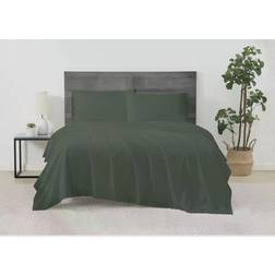 Cannon Solid Bed Sheet Green (274.32x)