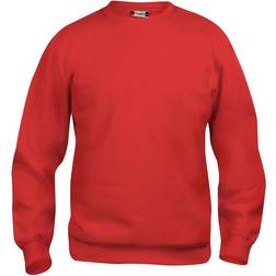 Clique Jr Basic Roundneck College Sweatshirt - Red (021020-35)