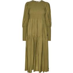 Gestuz Moriana Long Dress - Gothic Olive