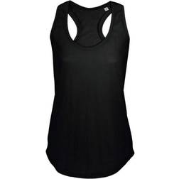 Sol's Women's Moka Plain Sleeveless Tank Top - Deep Black