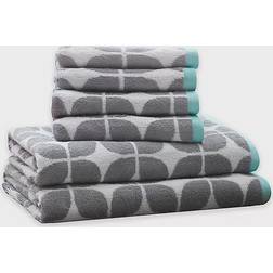 Intelligent Design Lita Towel Gray (137.2x71.1)