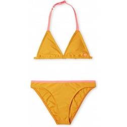 O'Neill Girl's Essential Triangle Bikini - Orange