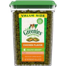 Greenies Smartbites Skin & Fur Crunchy and Soft Natural Cat Treats Chicken Flavor 0.454