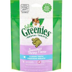 Greenies Adult Natural Dental Care Cat Treats Succulent Shrimp Flavor 0.059