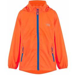 Mac in a Sac Kid's Origin Mini Packable Waterproof Jacket - Neon Orange