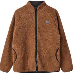 H2O Langli Pile Fleece Jacket Unisex - Bison Brown