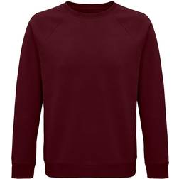 Sol's Space Round Neck Sweatshirt Unisex - Burgundy