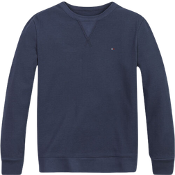 Tommy Hilfiger Waffle Long Sleeve T-shirt - Twilight Navy (KB0KB07076)