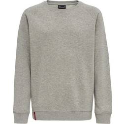 Hummel Kid's Red Classic Sweatshirt - Grey Melange (215102-2006)