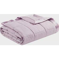 Madison Park Cambria Blankets Purple (243.84x167.64cm)