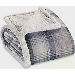 Eddie Bauer Nordic Plaid Polar Blankets Midnight (177.8x127cm)