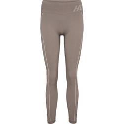 Hummel Christel Seamless MW Tights Women - Chateau Gray/Driftwood Melange