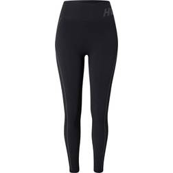 Hummel Christel Seamless MW Tights Women - Black/Asphalt Melange