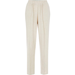 Y.A.S Yas Viggi Ankle High Waist Pants - Melange