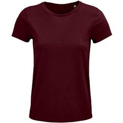 Sol's Women's Crusader Organic T-shirt - Burgundy