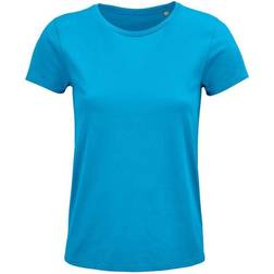 Sol's Women's Crusader Organic T-shirt - Aqua