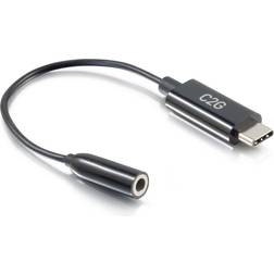 C2G USB C-3.5mm M-F 0.2m