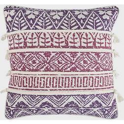 Safavieh Mela Complete Decoration Pillows Purple, Beige (45.72x45.72cm)