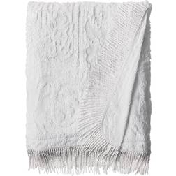 Beatrice Home Fashions Medallion Chenille Bedspread White (304.8x299.7cm)