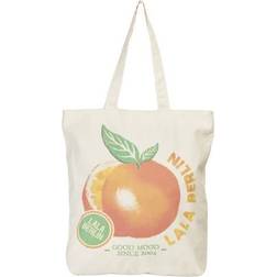 Lala Berlin Cotton Tote Mia - Fresh Orange