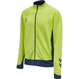 Hummel Lead Poly Zip Jacket Men - Lime Punch