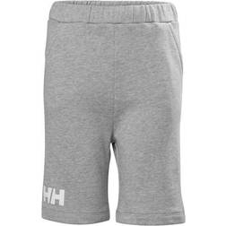 Helly Hansen Jr HH Logo Shorts - Grey Melange (41662-949)