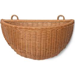 ferm LIVING Braided Natural Kurv 19cm 2stk