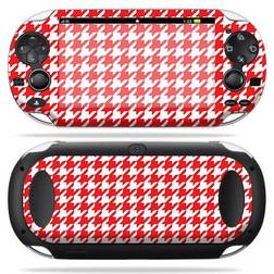 MightySkins Sony PS Vita Skin - Red Houndstooth