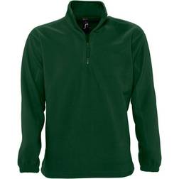 Sol's Ness Zip Neck Anti-Pill Fleece Top Unisex - Forest Green