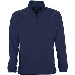 Sol's Ness Zip Neck Anti-Pill Fleece Top Unisex - Navy