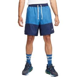 Nike Sportswear Sport Essential Woven Lined Flow Shorts - Midnight Navy/Dark Marina Blue/White