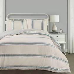 Lush Decor Farmhouse Sängkläder Blå (233.7x228.6cm)