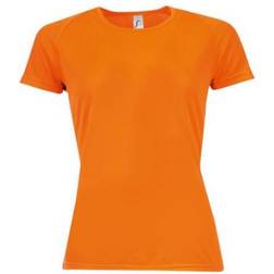 Sol's Women's Sporty Short Sleeve T-Shirt - Neon Orange