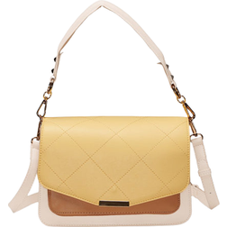 Noella Blanca Multi Compartment Bag - Yellow/Nude/Drk Nude