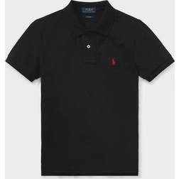 Polo Ralph Lauren Junior Boy's Custom Short Sleeve Polo Shirt - Black