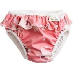 ImseVimse Swim Diaper - Pink Whale Frill