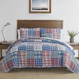 Nautica Raeford Quilts Blue (223.52x172.72)