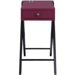 Acme Furniture Fierce Bedside Table 22x13"