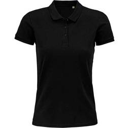 Sol's Women's Planet Organic Polo Shirt - Black