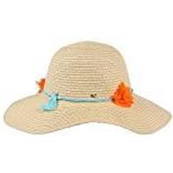 Regatta Kid's Mayla Straw Sun Hat - Calico Cream