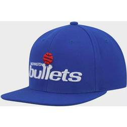 Mitchell & Ness Washington Bullets Hardwood Classics Team Ground 2.0 Snapback Cap Sr