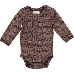 Gro Sol Baby Body - Puce with Camel (1866)