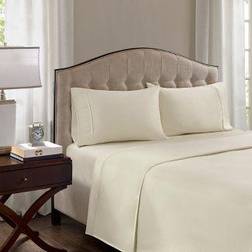 Madison Park 1500 Thread Count Pillow Case White (76.2x50.8cm)