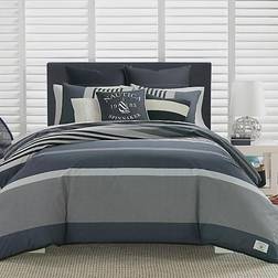 Nautica Rendon Duvet Cover Gray (233.68x223.52)