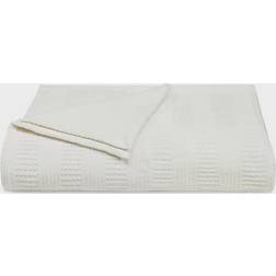 Nautica Rope Stripe Blankets White (228.6x167.64)