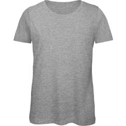 B&C Collection Women's Favourite Organic Crew T-shirt - Sport Grey